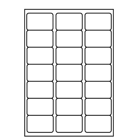 Buy 21 Labels Per Sheet A4 Address Labels Self Adhesive Mailing Labels ...