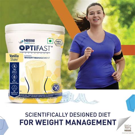 NESTLE Optifast Weight Management Meal Replacement Shake (Vanilla ...