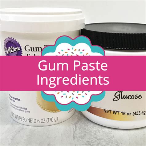 Image result for Gum Paste Ingredients