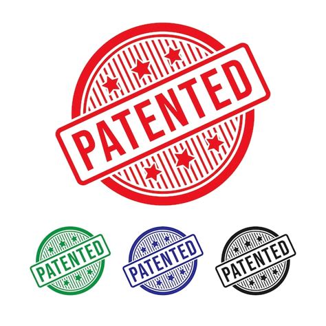 Patented Stamp Vector 的图像结果