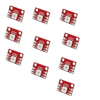 Techtonics WS2812 RGB LED Breakout Module RGB Module Display Module for ...