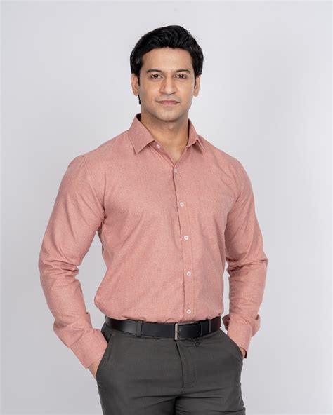 Buy Dcott Plain Rust Shirts Online | Cambridge Garments