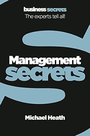 Management (Collins Business Secrets) eBook : Heath, Michael: Amazon.in ...