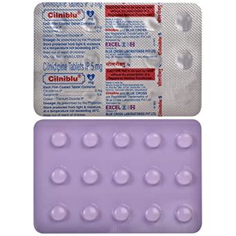 Cilniblu 5 Mg - Strip of 15 Tablets : Amazon.in: Fashion