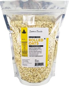 Sattvic Foods Gluten-Free Jumbo Rolled Oats (4.5 Kg) Bag Price in India ...