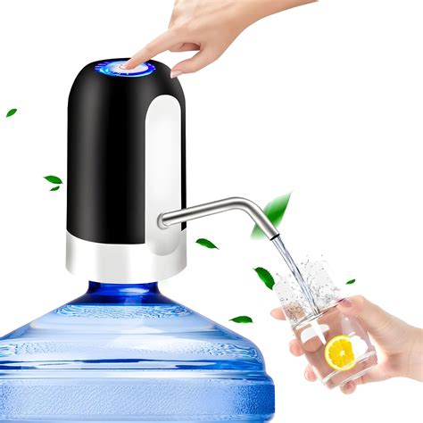 HUBSCH Automatic Wireless Portable Mini Rechargeable Water Bottle Can ...