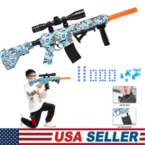 Unbranded Electric Blaster M416 Automatic Gel Splatter Ball India | Ubuy
