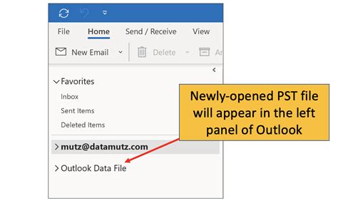 Image result for Open a PST File