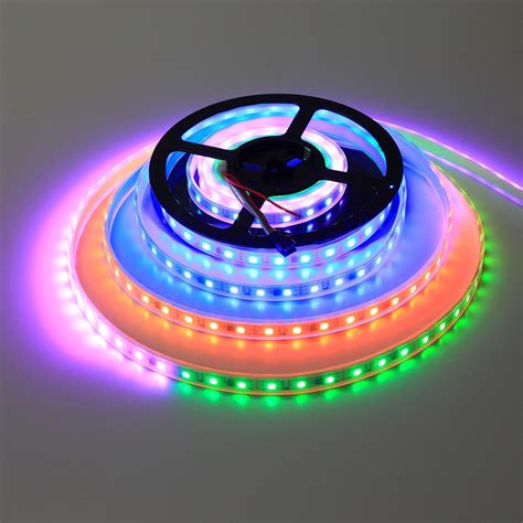 Buy Visdoll WS2811 Pixels RGB Led Light Strip Waterproof, 16.4ft ...