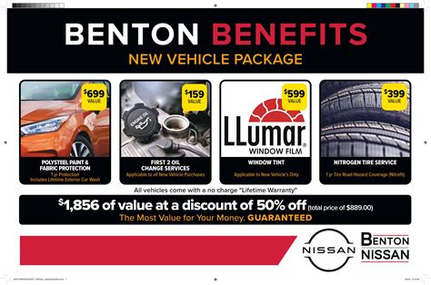 Benton Benefits at Benton Nissan of Columbia