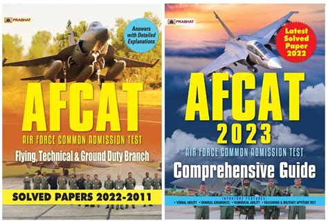 AFCAT 2023 Air Force Common Admission Test Comprehensive Guide + AFCAT ...