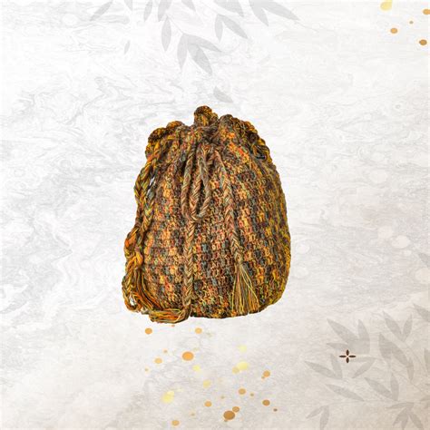 Bronze Multi Tassel Potli : buy online today – Happy Cultures