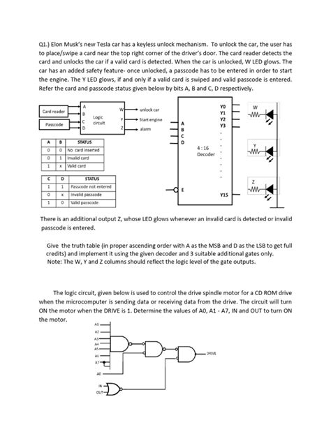 Electronics Combinational Circuits Practice Problems 的图像结果