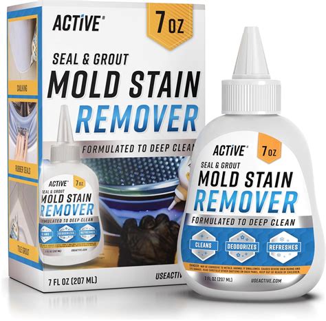 Mold Stain Remover Gel Cleaner - ACTIVE Heavy Duty Stain Cleaner for ...