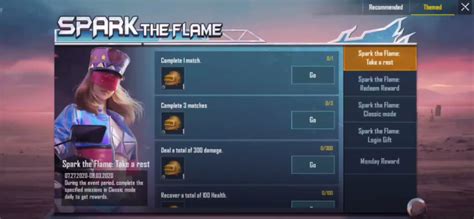 How To Get Rewards In PUBG Mobile Spark The Flame Event