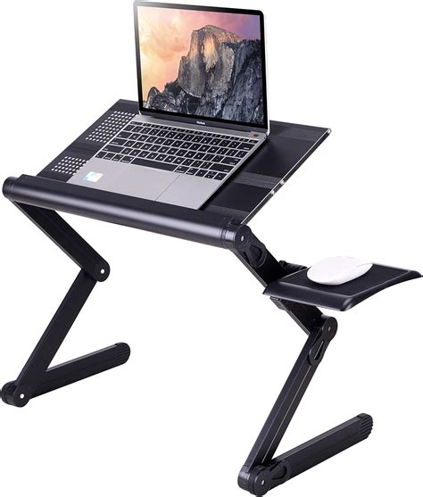 Buy LIFECT Adjustable Laptop Stand for Desk Ventilated Ergonomic Desk ...
