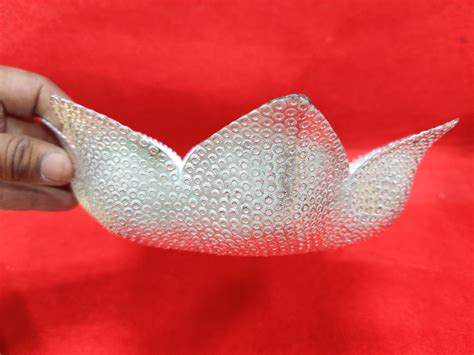 10" Lotus Fiber Tray (Pack of 10 Pc's) – Silver Giftry