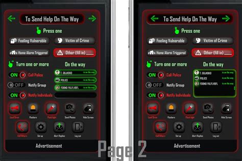Design an App Mockup for "On The Way" Emergency Alert Responder Sysytem ...