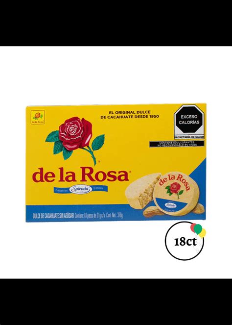 De La Rosa Mazapan Sin Azucar 18 ct - Walmart.com