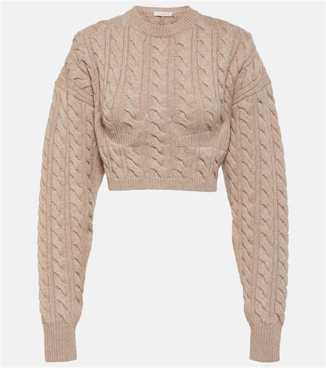 Wool and cashmere sweater in beige - Christopher Esber | Mytheresa
