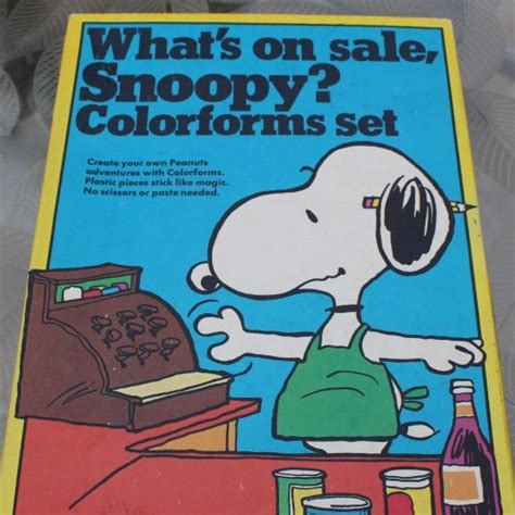 Image result for Snoopy Colorforms