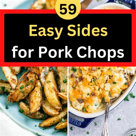 59 Easy Side Dishes for Pork Chops (Pork Chops Sides) - Happy Muncher