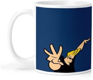 ARTBUG Johnny Bravo - 3240 Ceramic Coffee Mug Price in India - Buy ...
