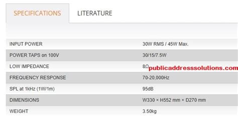 Ahuja LSX-930T Garden / outdoor Speaker – publicaddresssolutions