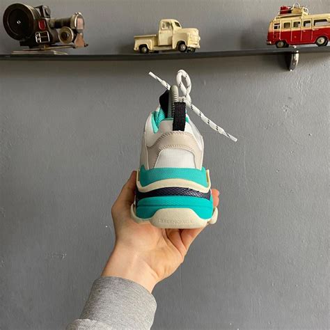 balenciaga ayakkabi sneakers triples yesil ithal