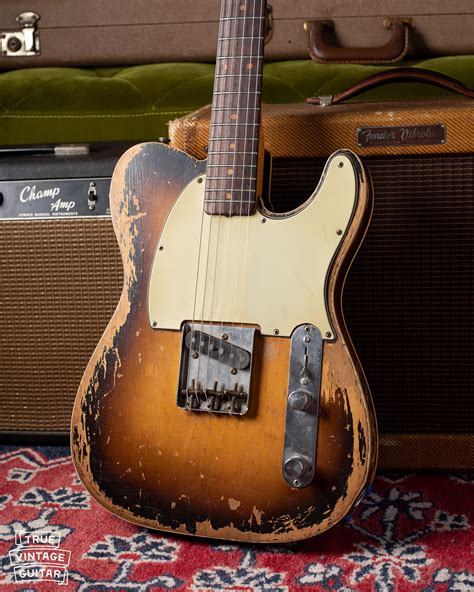 Fender Custom Esquire Sunburst 1960 – True Vintage Guitar