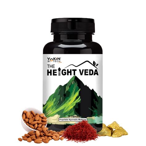 Buy Vokin Biotech Original Height Veda Supreme Formula 30 Capsules ...