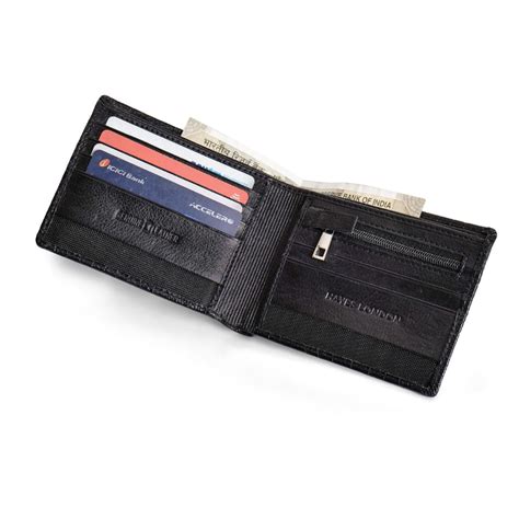Maverick Black Genuine Leather Wallet for Men | Slim, Stylish & Durable ...