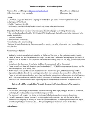 Image result for English Freshman Course Module