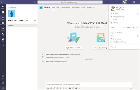 Image result for Microsoft Teams Screen Layout