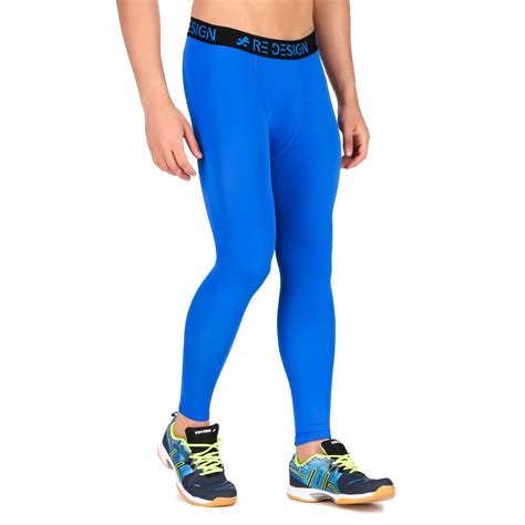 Nylon Compression Pant and Full Tights For Men (Royal Blue) – ReDesign ...
