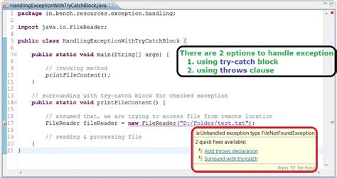 Exception Handling Using Throw and THROWABLE in Java 的图像结果