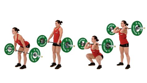 Dumbbell Hang Squat Clean Crossfit Tamalpais CrossFit WOD February 3