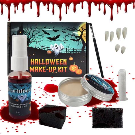Moobirlet Complete Halloween SFX Makeup Kit with Wax, Stipple India | Ubuy