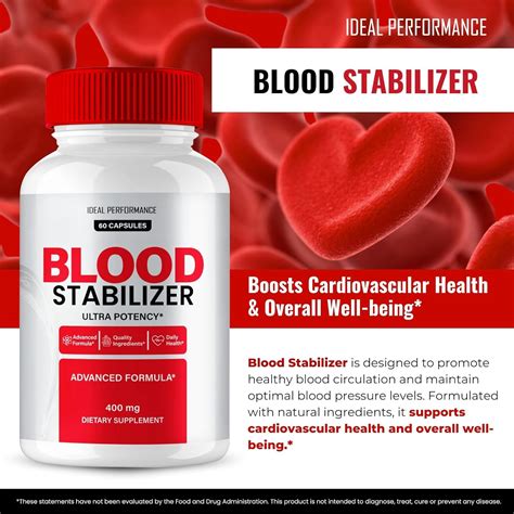 IDEALPERFORMANCE Blood Stabilizer Advanced Blood Formula Capsules ...