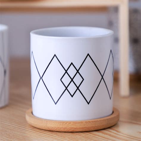 Black And White Planter Online - Premium Planter | Nestasia