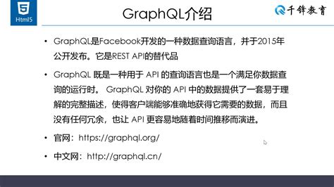 GraphQL介绍_ GraphQL：新的API标准、查询语言-CSDN在线视频培训
