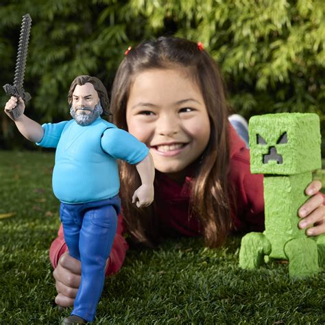 Minecraft Steve Large-Scale Action Figure, 12-inch | Mattel