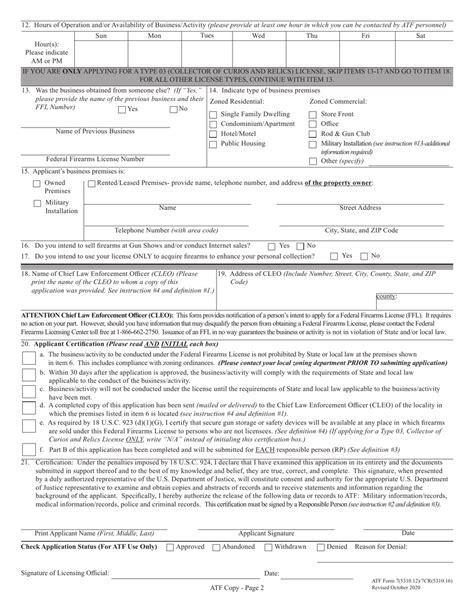 ATF Form 7/7CR (5310.12/5310.16) Download Fillable PDF or Fill Online ...