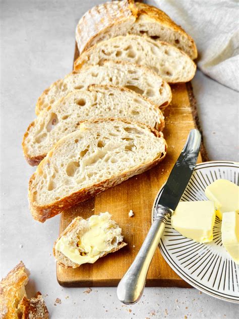Simple Same Day Sourdough Bread - Not Just Food