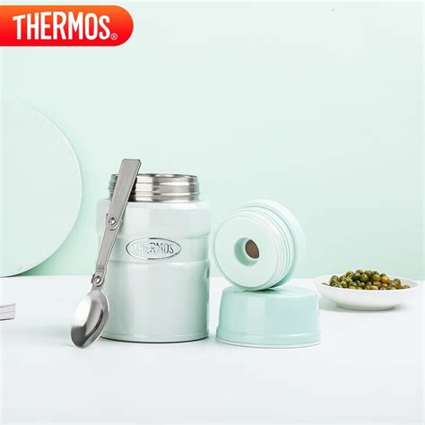 膳魔师（THERMOS）焖烧杯壶罐保温桶饭盒520毫升带泄气阀TCLF-520S GN