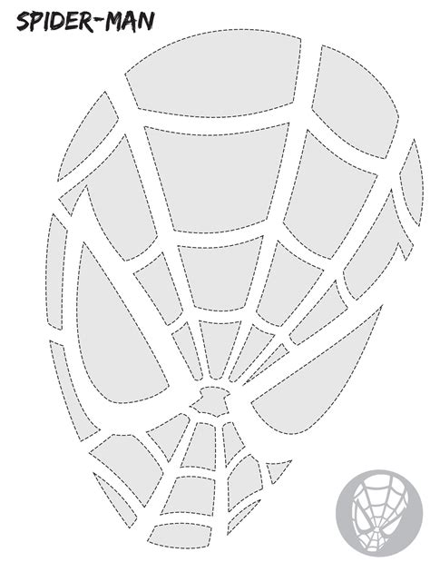 Spider Man Pumpkin Stencil Printable | FREE Printable