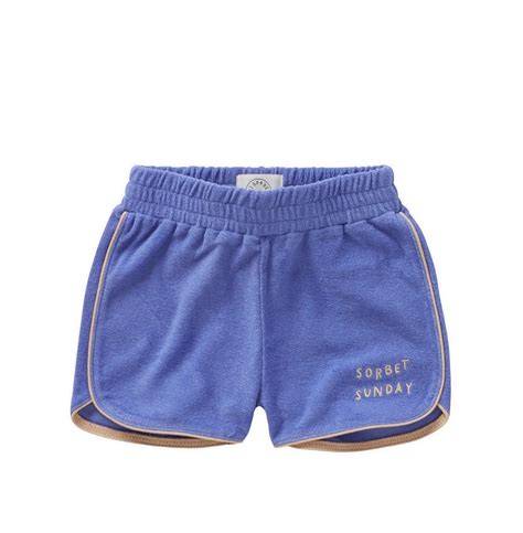 SPROET＆SPROUT terry sport shorts blue bell blue bell | cachecache609