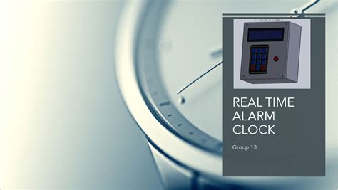 Image result for Real-Time Alarm Clock