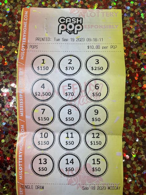 Madison Player Won $2,500 - Mississippi Lottery