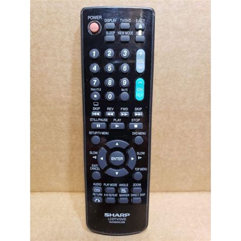 Image result for Sharp DVD Video Remote Control